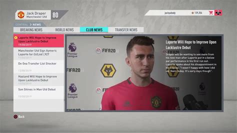 Fifa Manchester United Career Mode Ep Talents Back At Old Traford