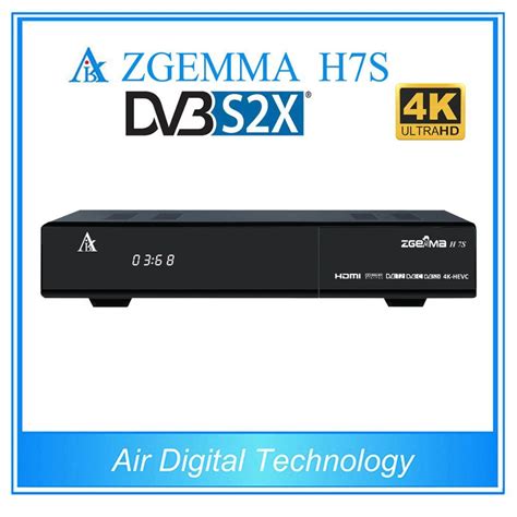 Zgemma H7s 4K Satellite Receiver DVB S2 S2X DVB T2 C Tuner Bcm7251s