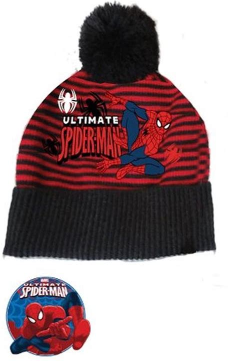 Spiderman Muts Maat Zwart Bol