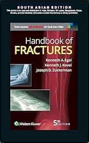 Handbook Of Fractures Th Edition Paperback Kenneth J Koval Md