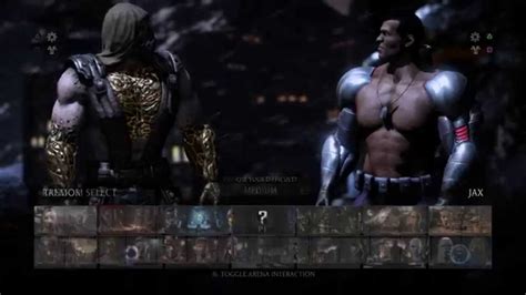 Mortal Kombat X Tremor Vs Mk3 Jax Youtube