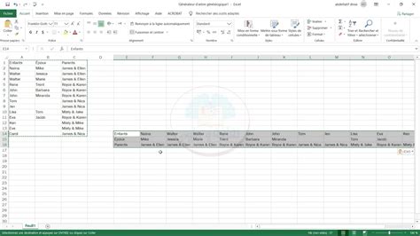 Transposer Un Tableau Sur Excel Youtube