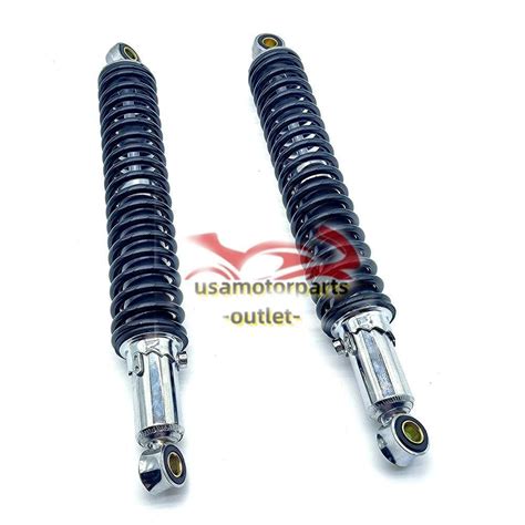 15 75 400mm Motorcycle Rear Air Shock Absorbers Suspension For Honda