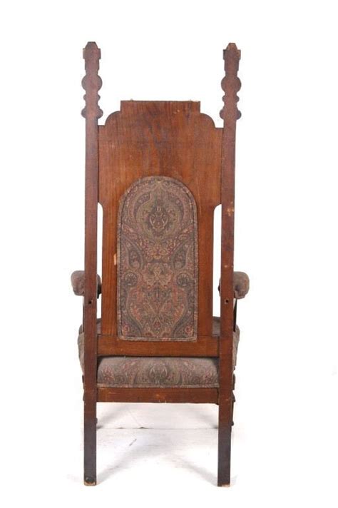 Eastlake Victorian Masonic Lodge Chair C 1800s