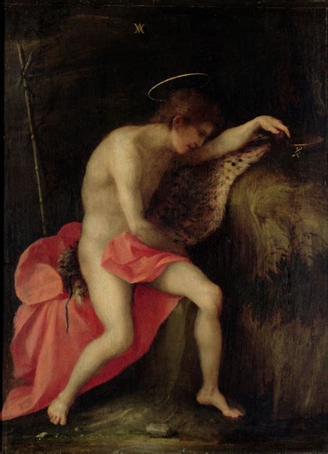 St John The Baptist In The Desert By Andrea Del Sarto