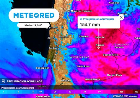 Alerta naranja por tormentas granizo y ráfagas en Argentina hasta