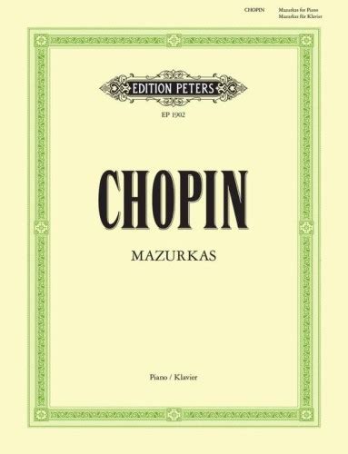 Fryderyk Chopin Mazurkas Mazurki Nuty Na Fortepian Alenuty Pl