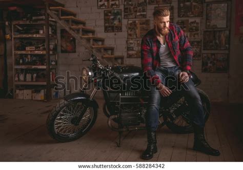 Hot Biker Guy Stock Photos Images Photography Shutterstock