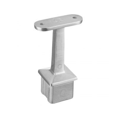 Square Adjustable Handrail Saddle Flat Support