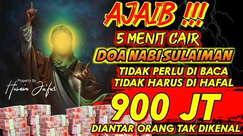 BERKAH LAILATUL QADARPUTAR DOA PEMBUKA PINTU REZEKI DOA NABI SULAIMAN