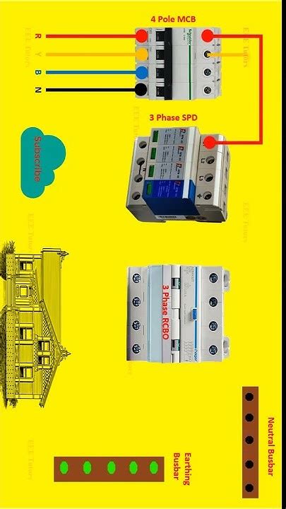 Spd 3 Phase Spd Connection Diagram Shorts Youtube