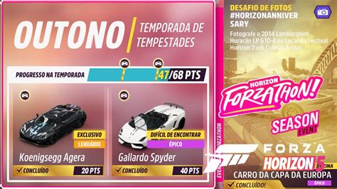 Forza Horizon Como Completar A Playlist Do Festival Outubro Temporada