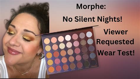 Morphe No Silent Nights Holiday Palette Wear Test Allergies Fl Humity