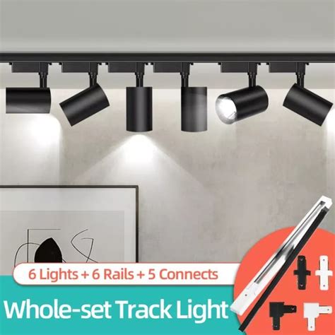 Ready Stockcanmeijia Pcs Lamps M Rail Cob Led Track Light Spots