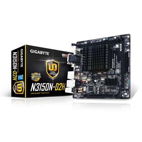 기가바이트, 인텔 셀러론 N3150 브라스웰 CPU 포함된 GA-N3150N-D2H 메인보드 공개:: 보드나라