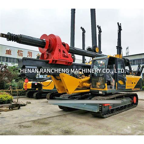 Crawler Hydraulic Rotary M Rock Water Well Drilling Rig Drill Rig