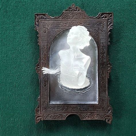 PREORDER Ghost In The Mirror Wall Plaque Glow In The Dark Etsy