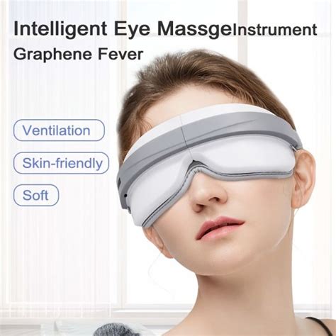 Dropship Eye Massager With Heat Bt Music Heated Eyes 1 Massager For Migraines Relax And Reduce