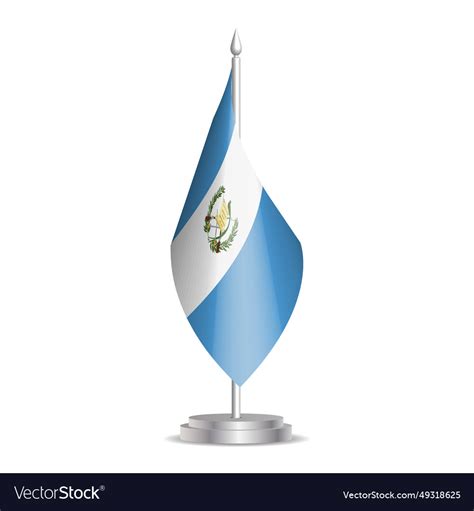 Desktop Presentation Flag Of Guatemala Royalty Free Vector