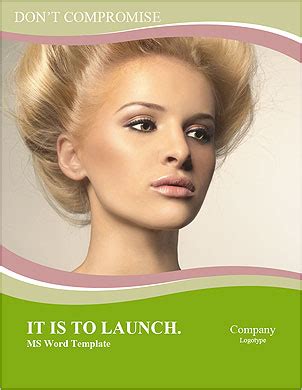 A Woman With Blonde Hair Is Posing For A Picture Word Template Design ID