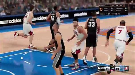 Nba 2k16 Myteam Domination San Antonio Spurs Youtube