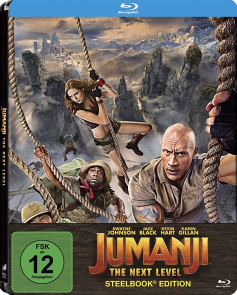 Jumanji The Next Level Blu Ray Uk Johnson Dwayne