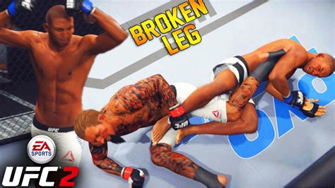 I Broke His Leg Trash Talker Gets Destroyed Ea Sports Ufc 2 Ultimate