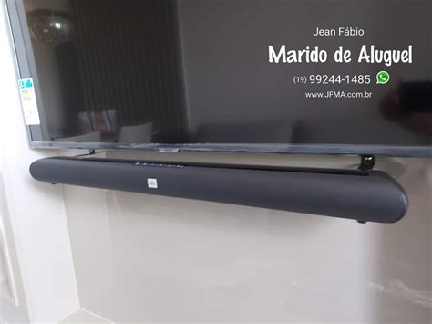 Instala O De Tv E Soundbar No Painel Jean Fabio Marido De Aluguel