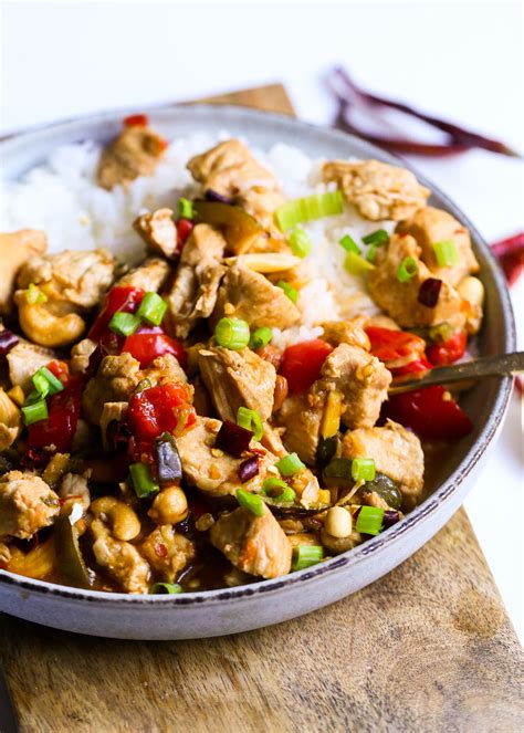 Instant Pot Or Slow Cooker Kung Pao Chicken Wholesomelicious