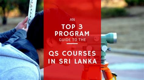 Guide to Top 3 Part Time QS Courses In Sri Lanka (BTEC HND)