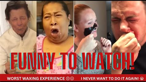 Funny To Watch 😅😂🤣 Worst Waxing Experience Compilation😣😖 I Never Want