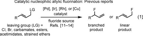 Catalytic Nucleophilic Fluorination Of Secondary And Tertiary