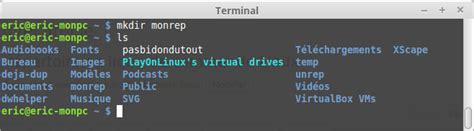 Comment Cr Er Un R Pertoire En Ligne De Commande Linux