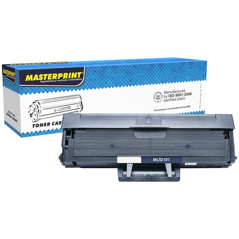 Toner Compatível Para Samsung D101 D101s Masterprint Preto 1500 Mundoware