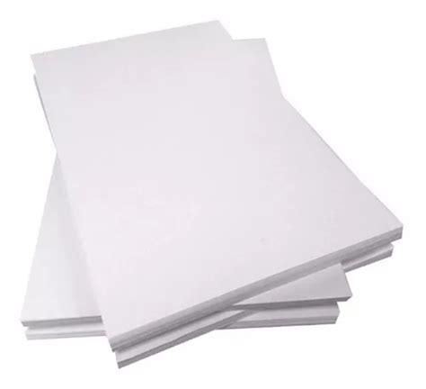 Paquete Hojas Papel Para Sublimaci N Kronaline Gr Color Blanco