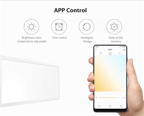 Yeelight YLMB06YL Smart LED Ceiling Panel Light 30*30CM 12W White