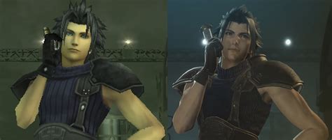 Comparison Crisis Core Final Fantasy Vii Reunion Weebview