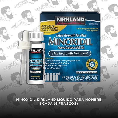 Minoxidil Kirkland Crecimiento De Barba Minoxidil Honduras