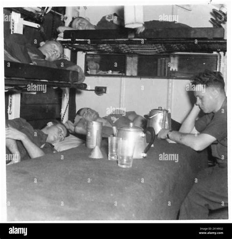 Life On One Of Hm Submarines Chief And Petty Officers Mess At