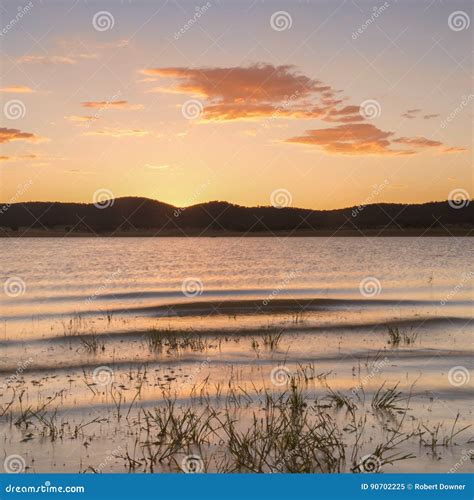 Lake Leslie In Queensland Stock Image Image Of Australia 90702225