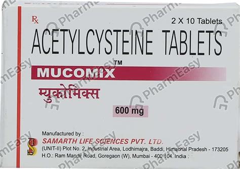 Mucomix Mg Tablet Uses Side Effects Price Dosage Pharmeasy