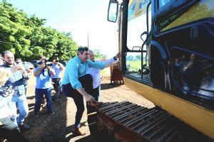 Governador compre agendas em Chapadão do Sul Foto Saul Schramm