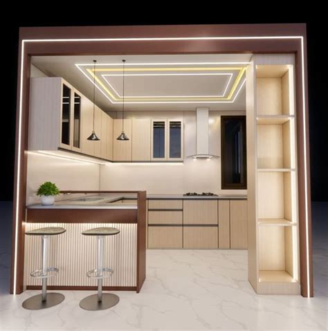 Customised Modular Kitchen At Rs 1800 Sq Ft Kitchen Modern Kitchen In