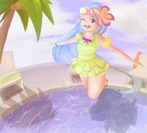 Zoe Pool Party By Ziri1598 On Deviantart