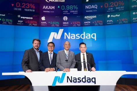 Agape Nasdaq Listing From L R Mr Adam Pasholk Managing Director Of