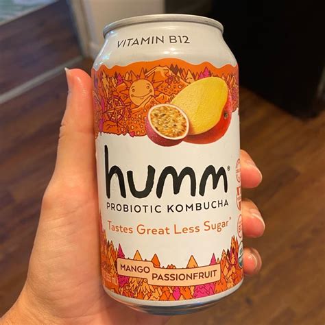 Humm Kombucha Mango Passionfruit Kombucha Review Abillion