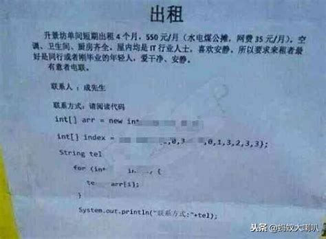 程式設計師的裝逼技術你學不來，用代碼寫招租廣告 每日頭條