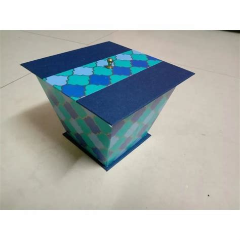 Royal Blue Printed Kappa Board Box At Rs 120 Piece Kappa Board Box In