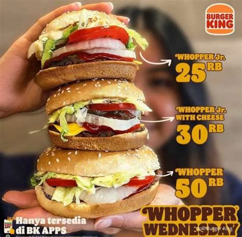 Promo Burger King Desember 2022, Aneka Diskon di Menu Bokek dan Whopper ...