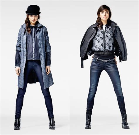 G Star Raw 2013 2014 Winter Womens Looks Denim Jeans Fashion Denim